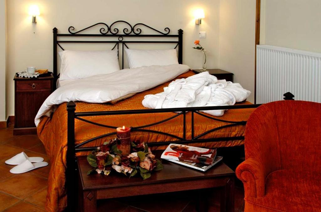 Dryas Guesthouse Полидросос Номер фото
