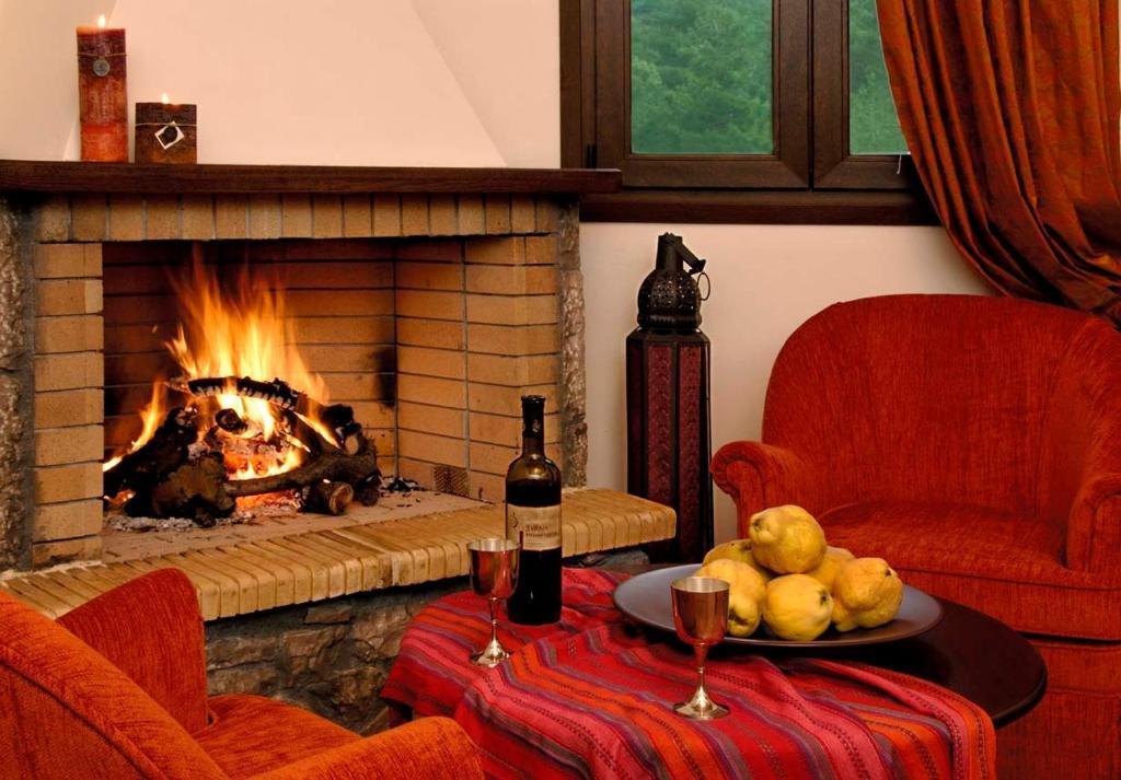 Dryas Guesthouse Полидросос Номер фото